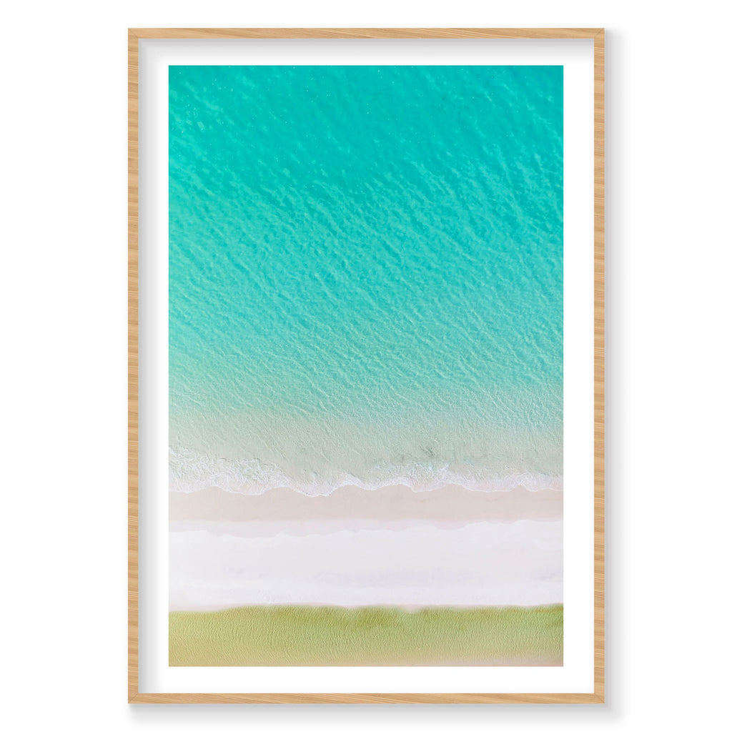 Layers, Whitehaven Beach, Vertical Print