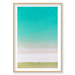 Layers, Whitehaven Beach, Vertical Print