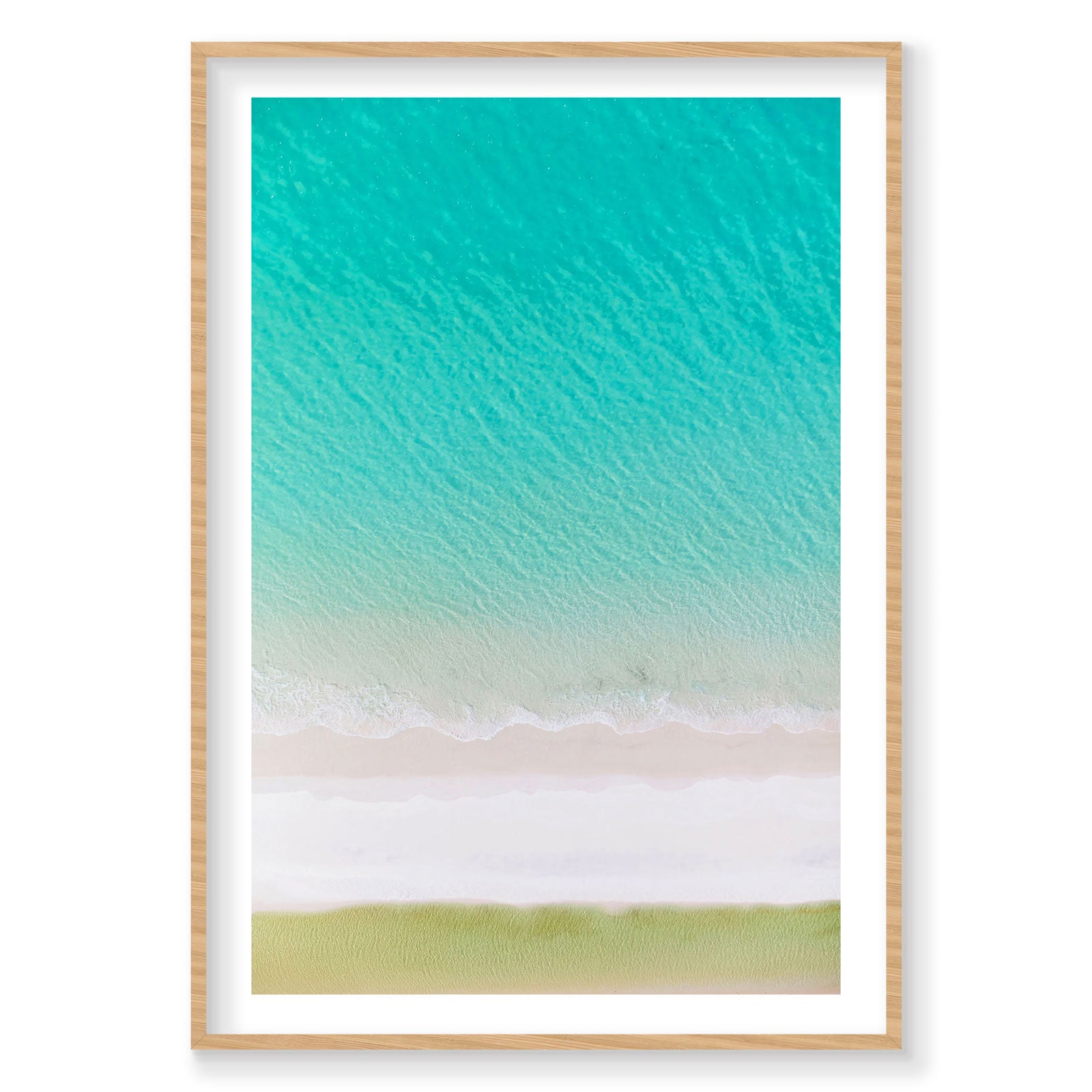 Layers, Whitehaven Beach, Vertical Print