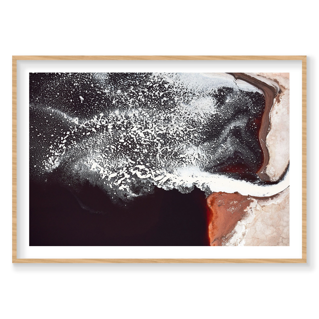 Residue, Western Australia, Horizontal Print, natural Victorian Ash frame