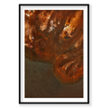 Rusty, Iceland, Vertical Print, black Victorian Ash frame