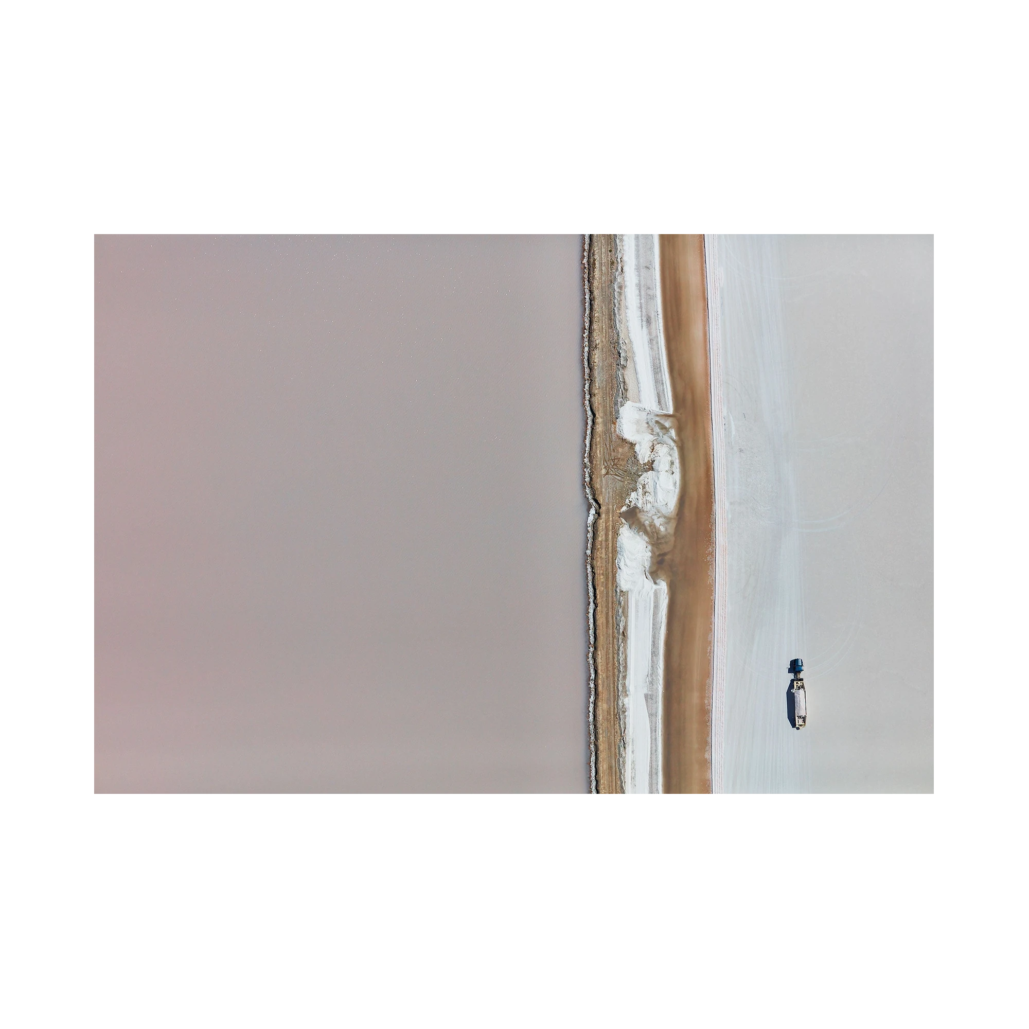 Salt Collection, Great Salt Lake, Horizontal Print, print only