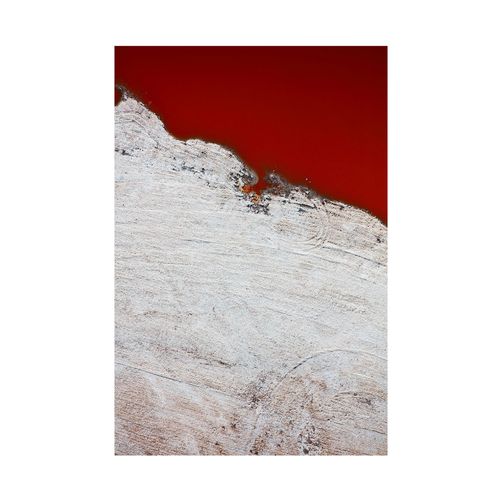 Salt, San Francisco Bay, Vertical Print, print only