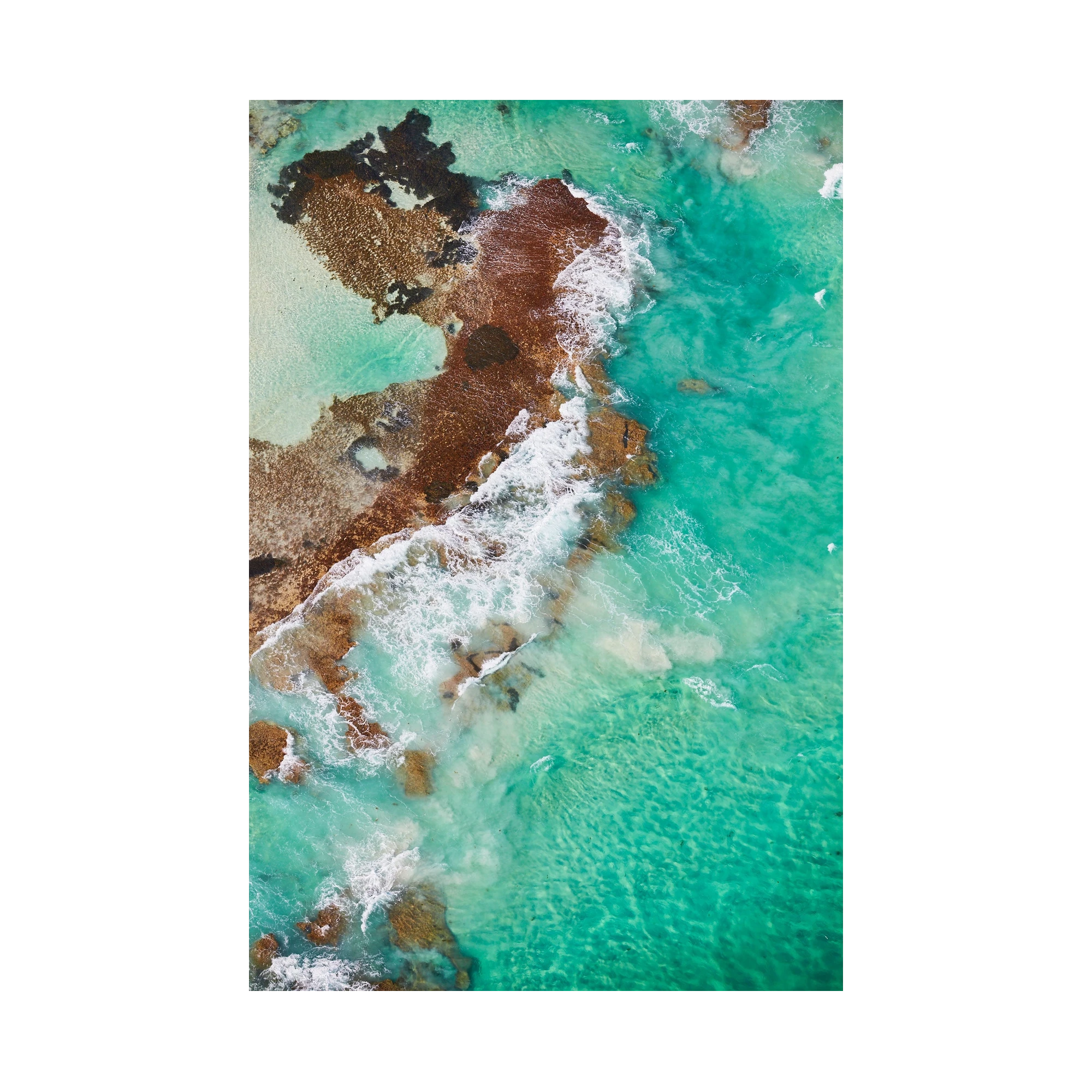 Sandstone, Rottnest Island, WA, Vertical Print, print only