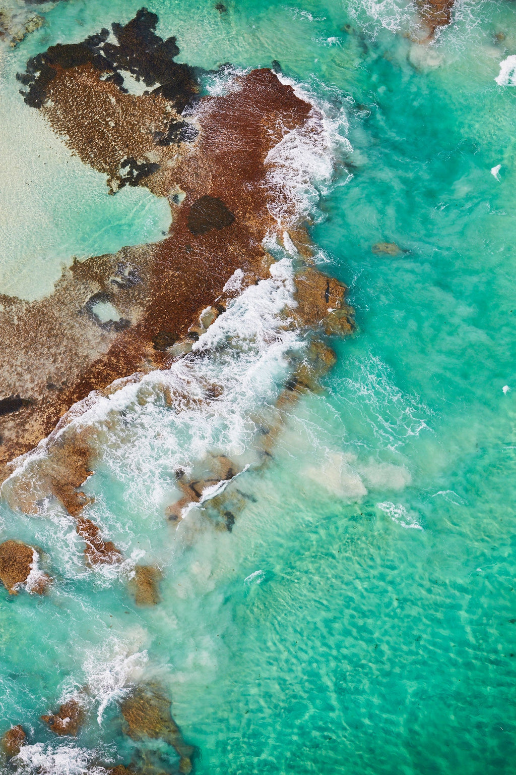Sandstone, Rottnest Island, WA, Vertical Print - source print