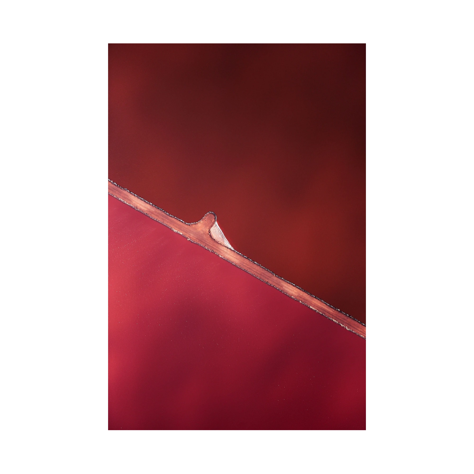 Shades, Hutt Lagoon, Vertical Print, print only