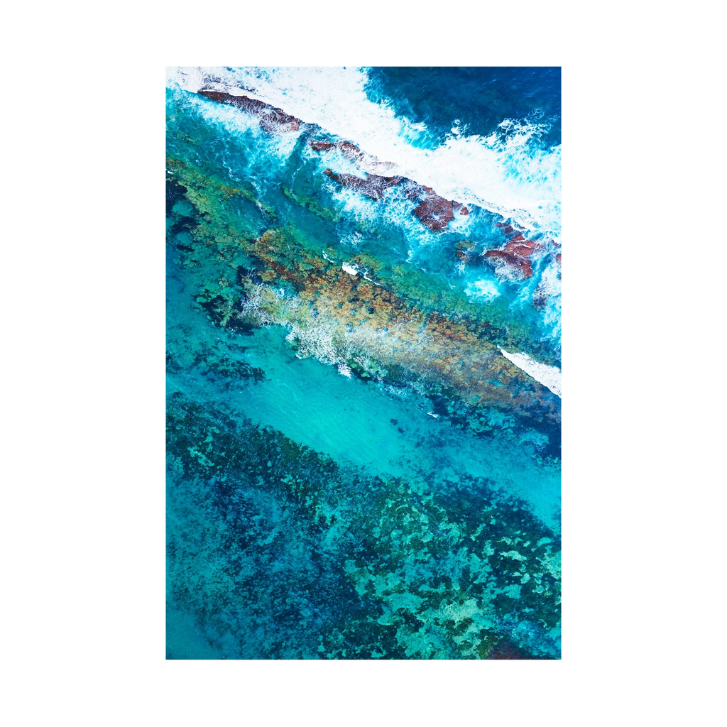 Shades Of Blue, Kalbarri, Vertical Print, print only