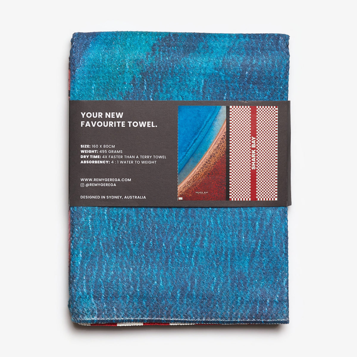 Shark Bay Quick-Dry Beach Towel