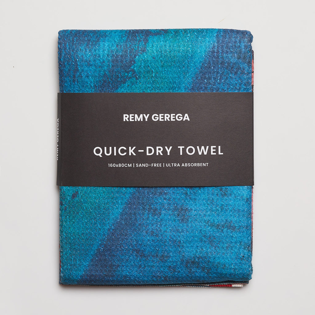 Shark Bay Quick-Dry Beach Towel