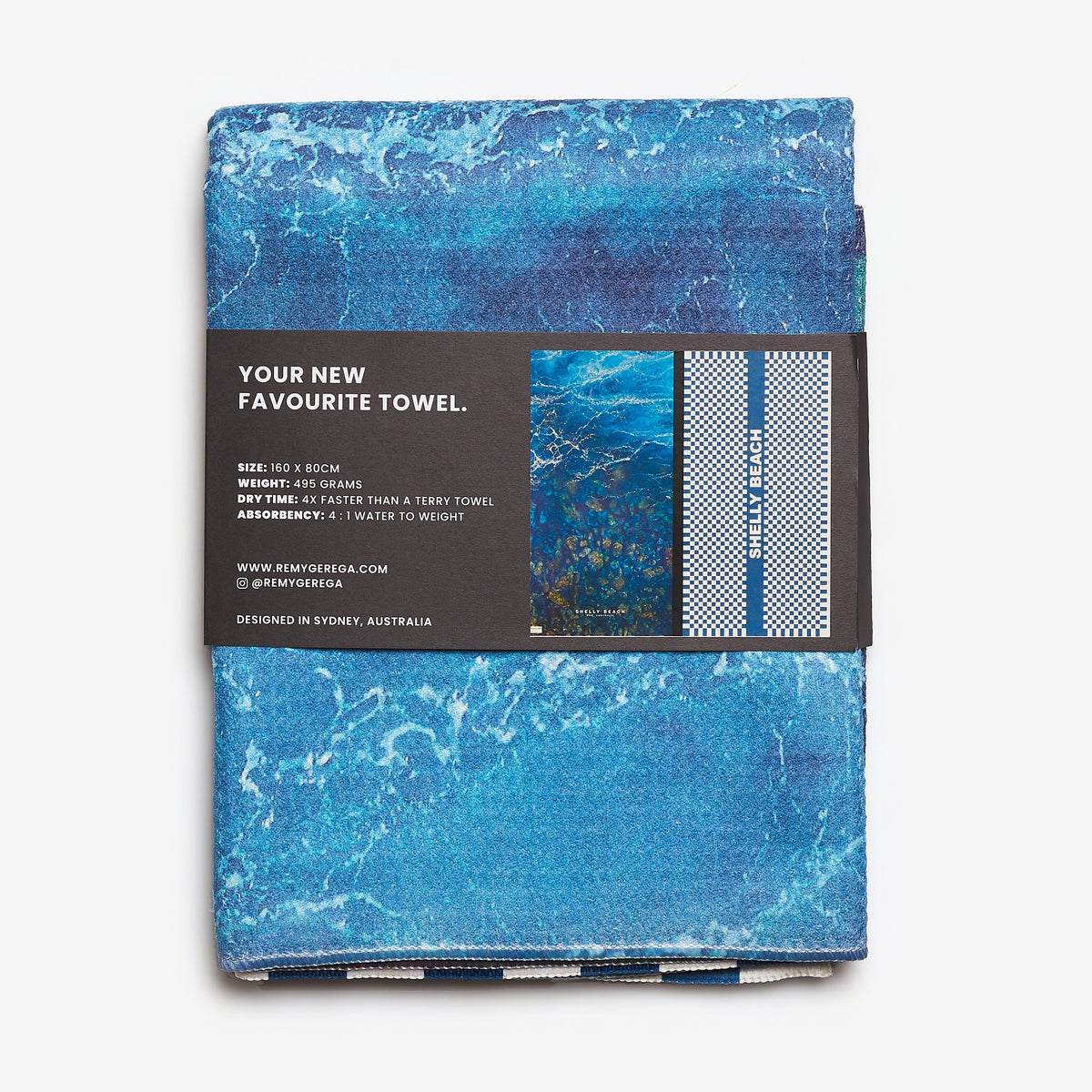 Shelly Beach Quick-Dry Beach Towel