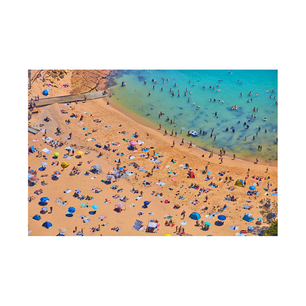 Shelly Beach, Horizontal Print, print only