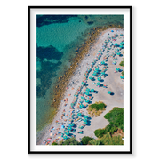 Spiaggia Punta Secco, Palmaria, Vertical Print