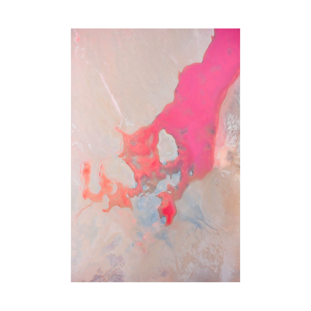 Splatter, Hutt Lagoon, Vertical Print, print only