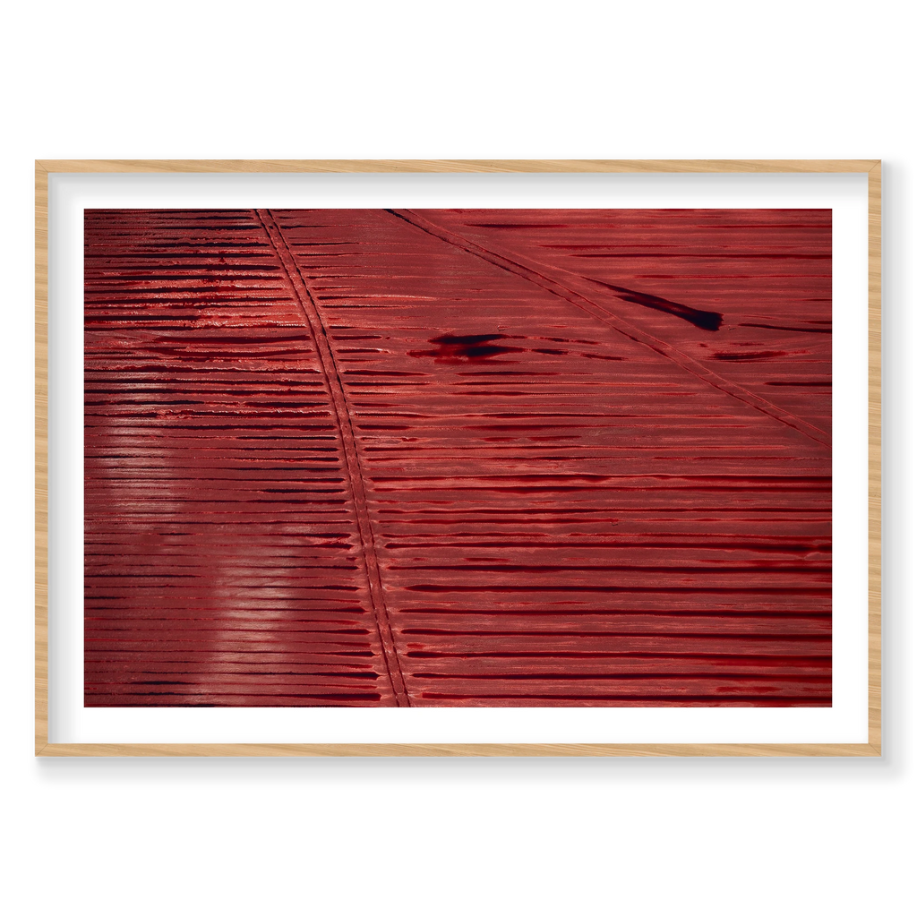 Stained, Western Australia, Horizontal Print, natural Victorian Ash frame