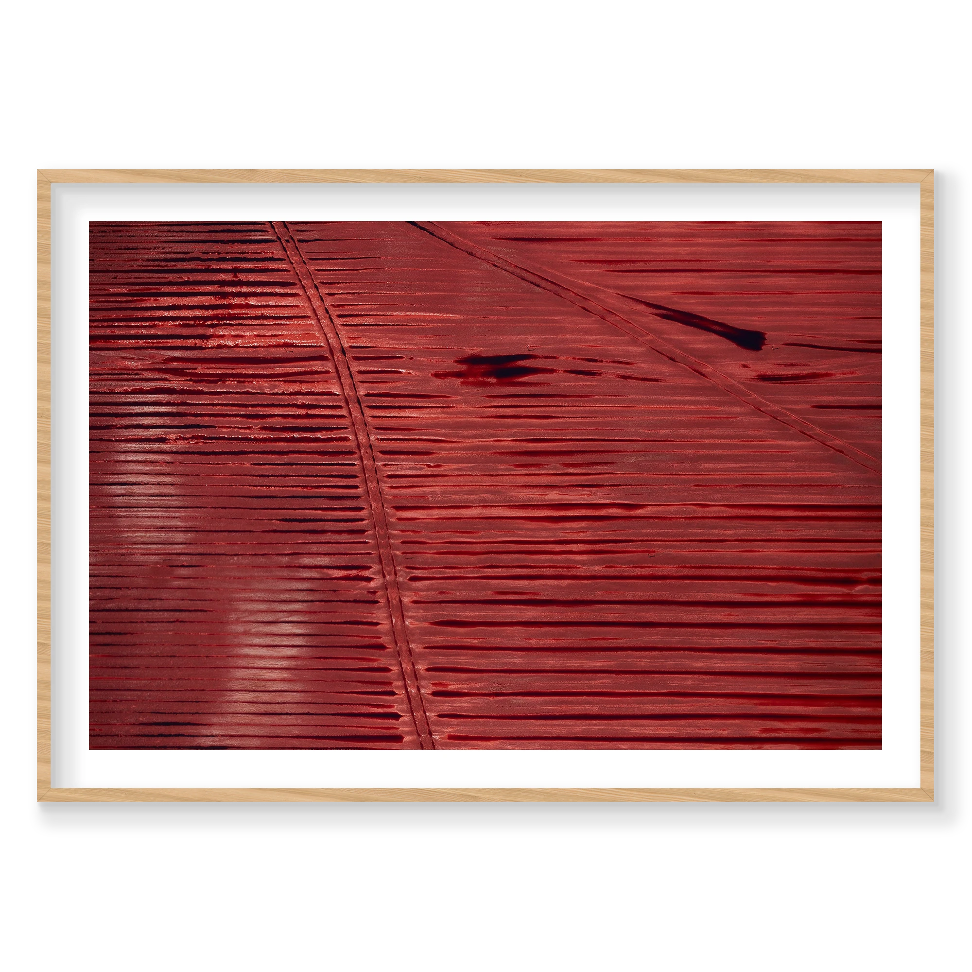 Stained, Western Australia, Horizontal Print, natural Victorian Ash frame