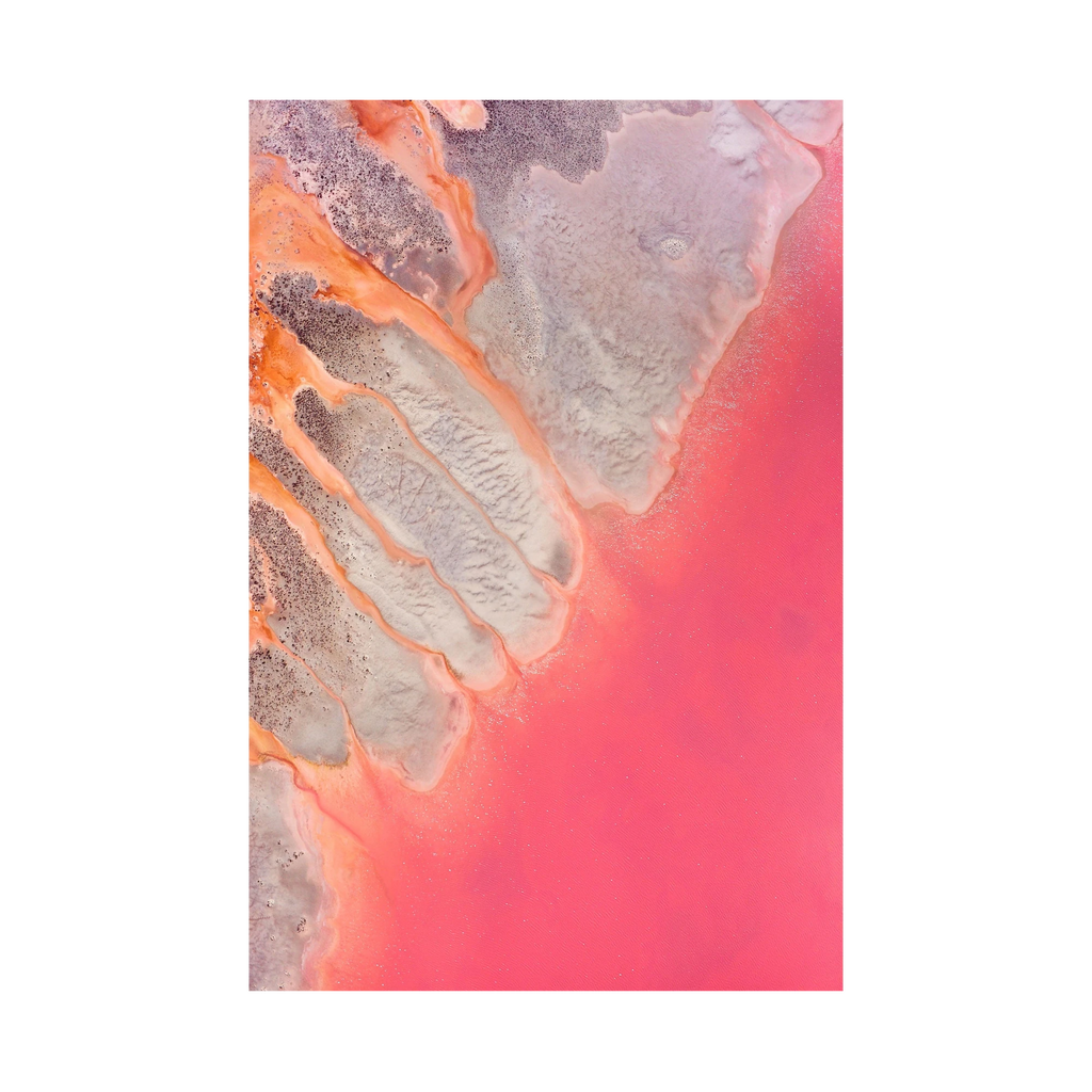Streams , Hutt Lagoon, Vertical Print, print only