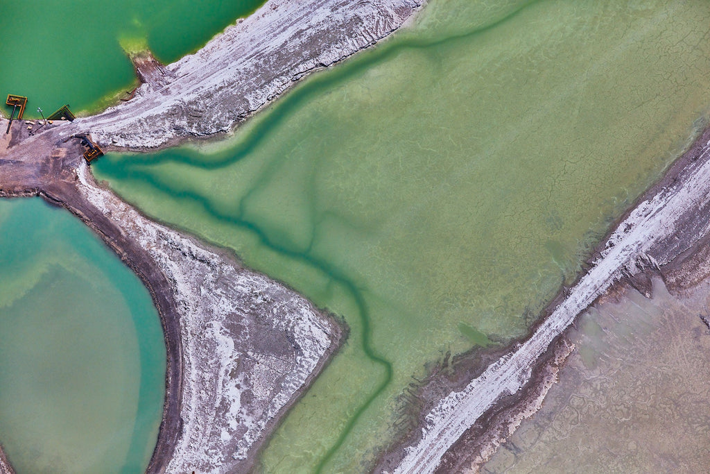 Sulfide, Great Salt Lake, Horizontal Print - source print