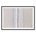 Sun Bleached, Great Salt Lake, Horizontal Print, black Victorian Ash frame