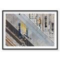 Sun Dial, Botany Bay, Horizontal Print, black Victorian Ash frame