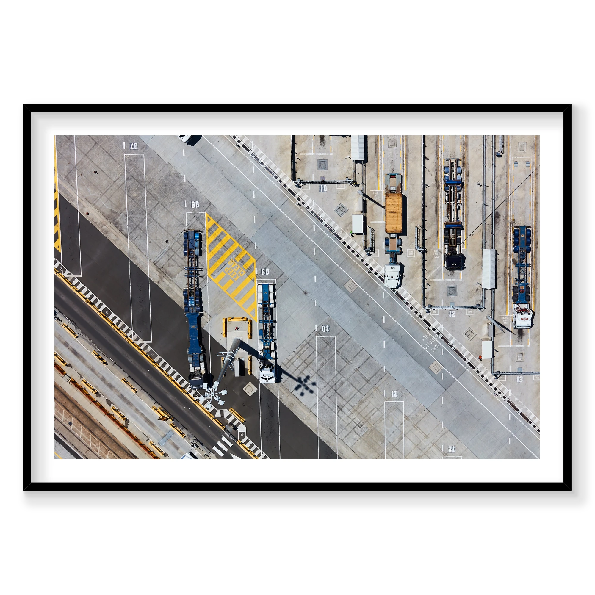 Sun Dial, Botany Bay, Horizontal Print, black Victorian Ash frame