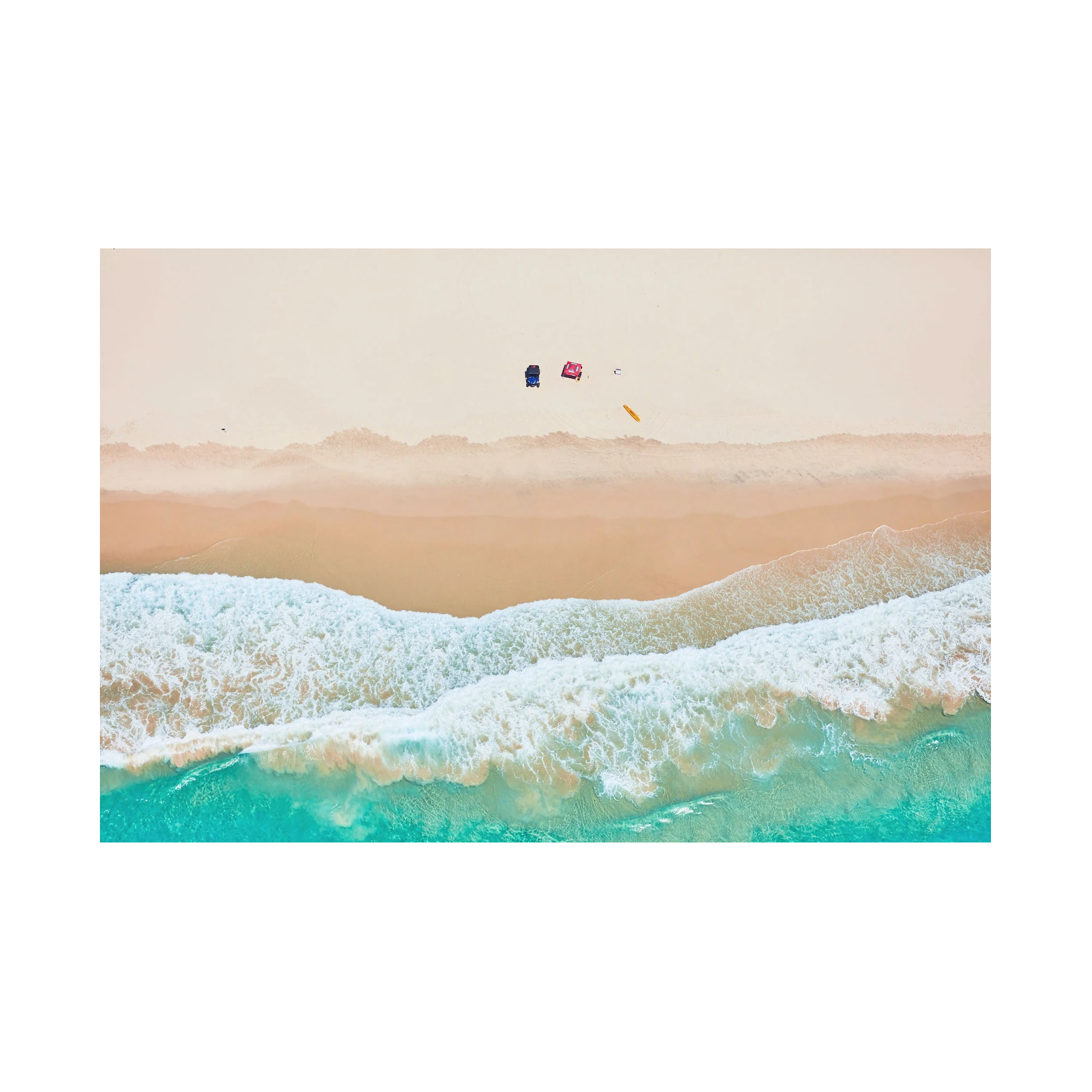 Surf Rescue, Byron Bay, Horizontal Print, print only