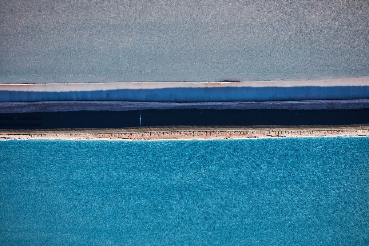 Swimming Lane, Moab, Horizontal Print - source print