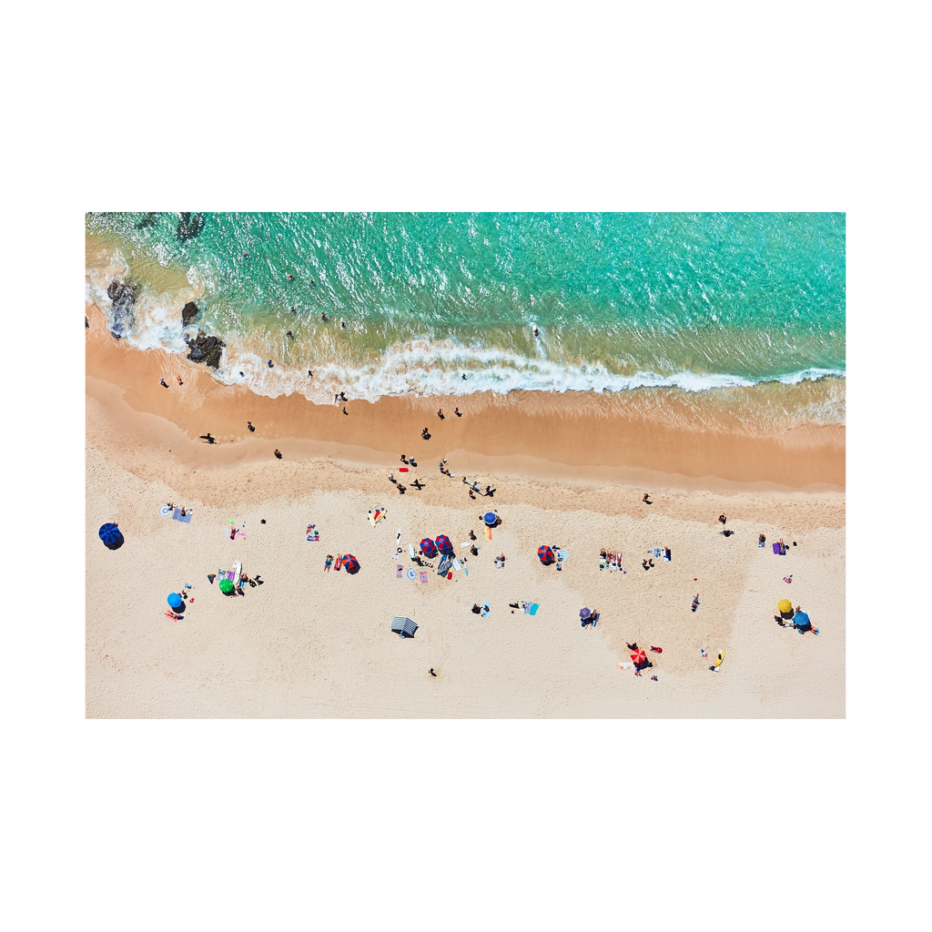 Tallows Beach, Byron Bay, Horizontal Print, print only