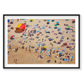 Tamarama Beach, Horizontal Print, black Victorian Ash frame