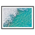 Tamarama Surfers, Horizontal Print, black Victorian Ash frame