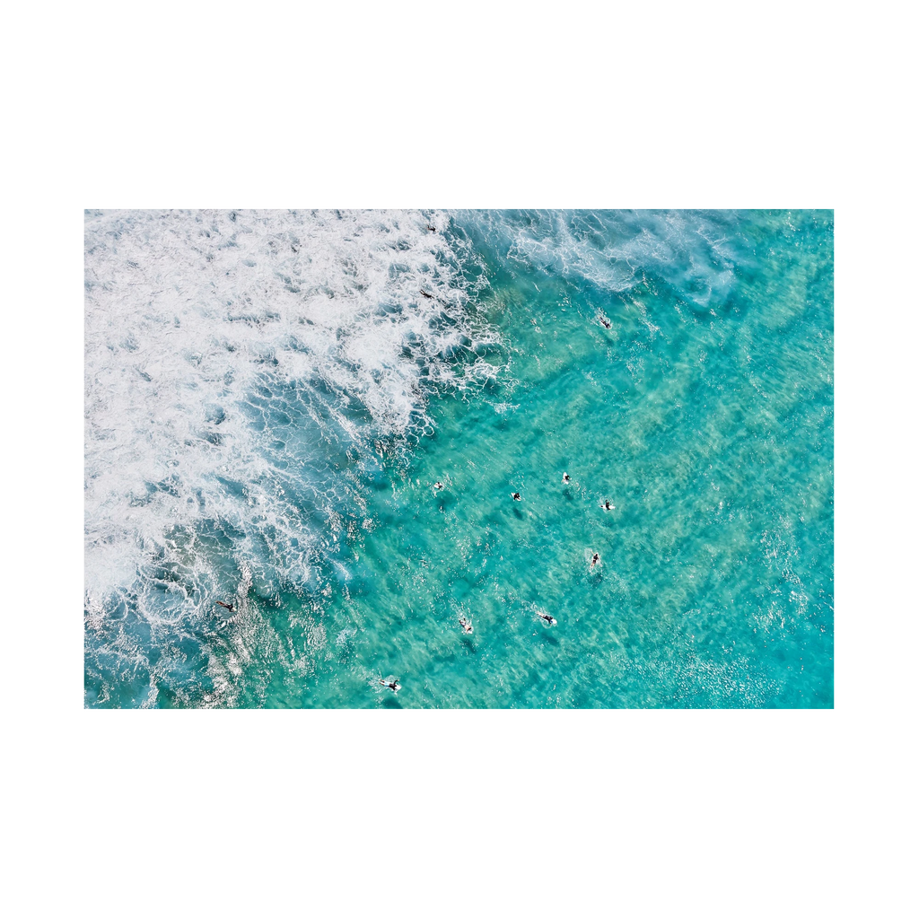 Tamarama Surfers, Horizontal Print, print only