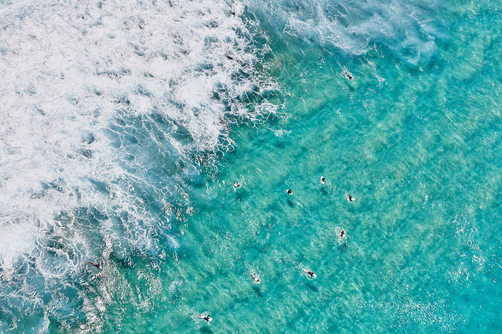 Tamarama Surfers, Horizontal Print - source print