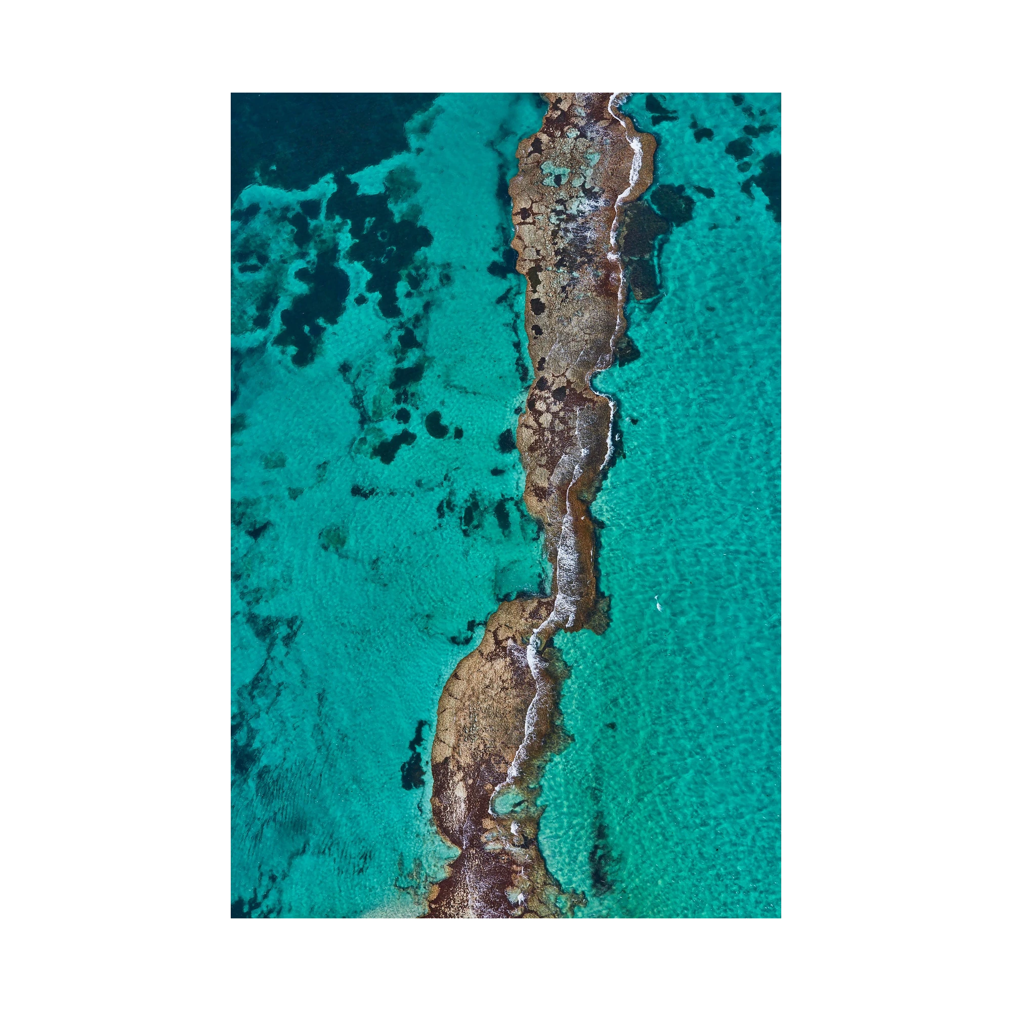 The Bridge, Rottnest Island, WA, Vertical Print, print only
