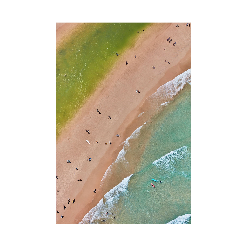 The Pass, Byron Bay, Vertical Print, print only