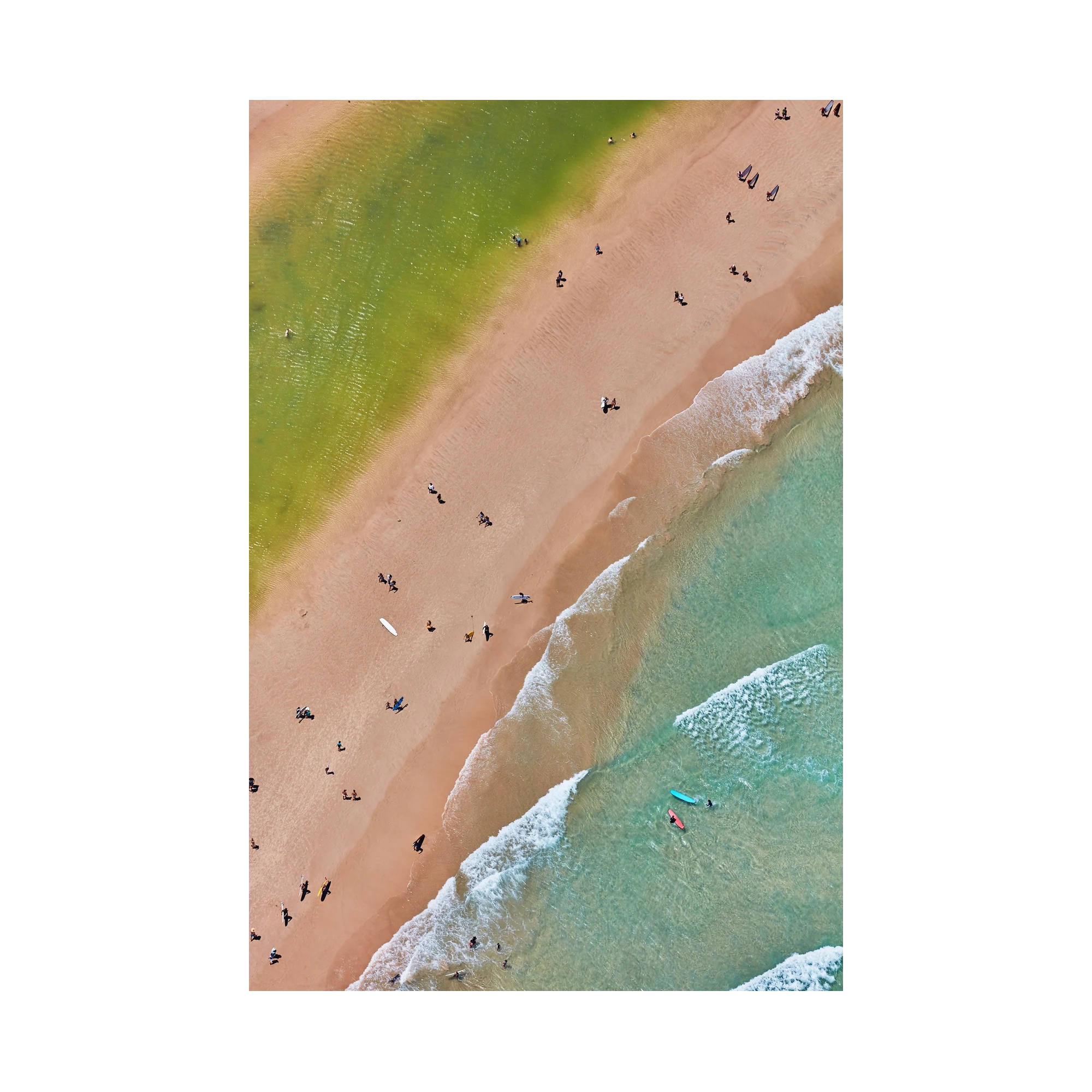 The Pass, Byron Bay, Vertical Print, print only