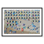 Tuscan Umbrellas, Italy, Horizontal Print