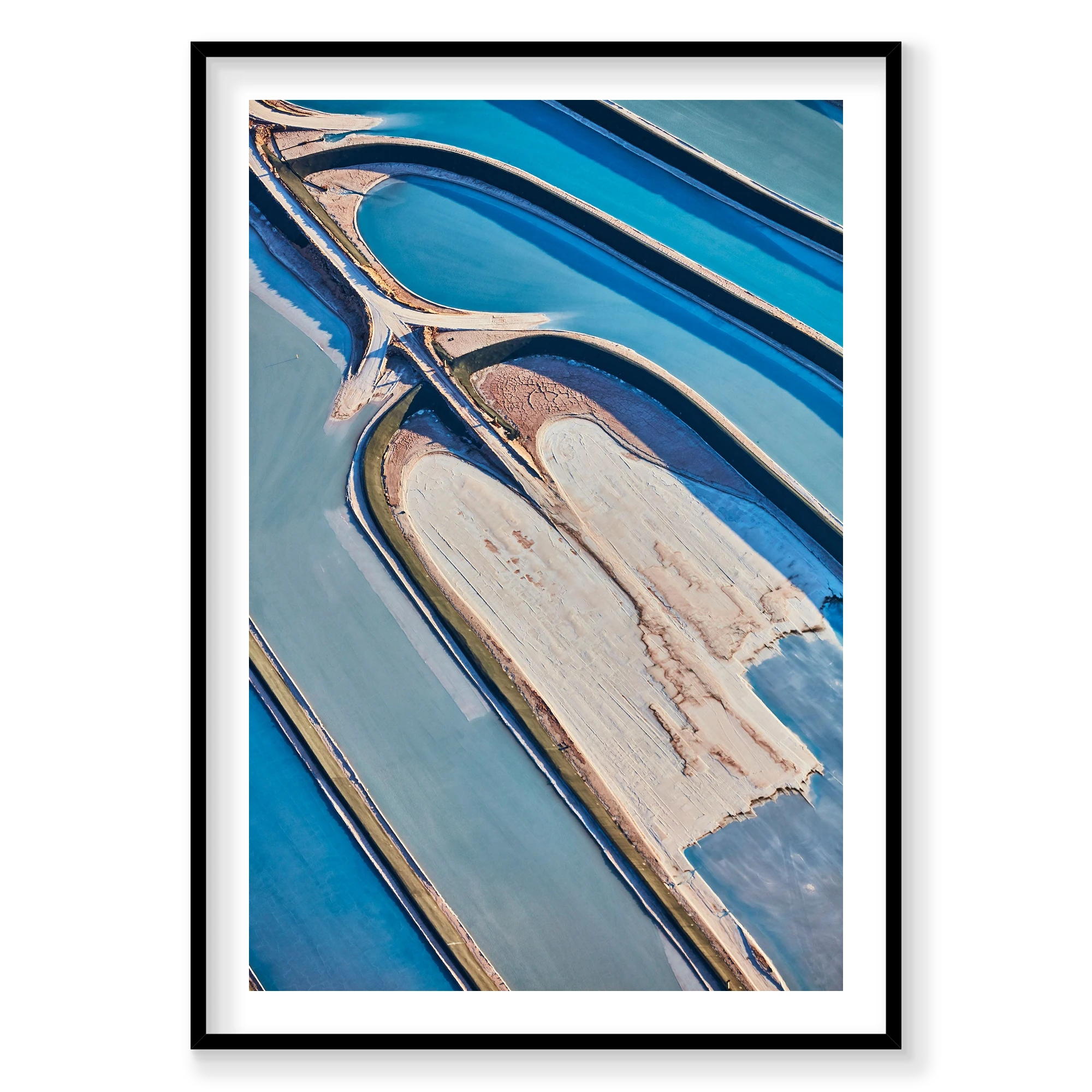 Trident, Moab, Portrait Print, black Victorian Ash frame
