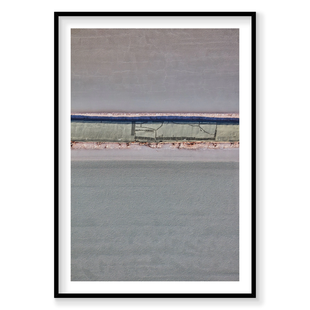 Muted, Moab, Portrait Print, black Victorian Ash frame