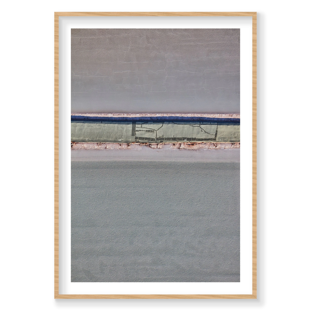 Muted, Moab, Portrait Print, natural Victorian Ash frame