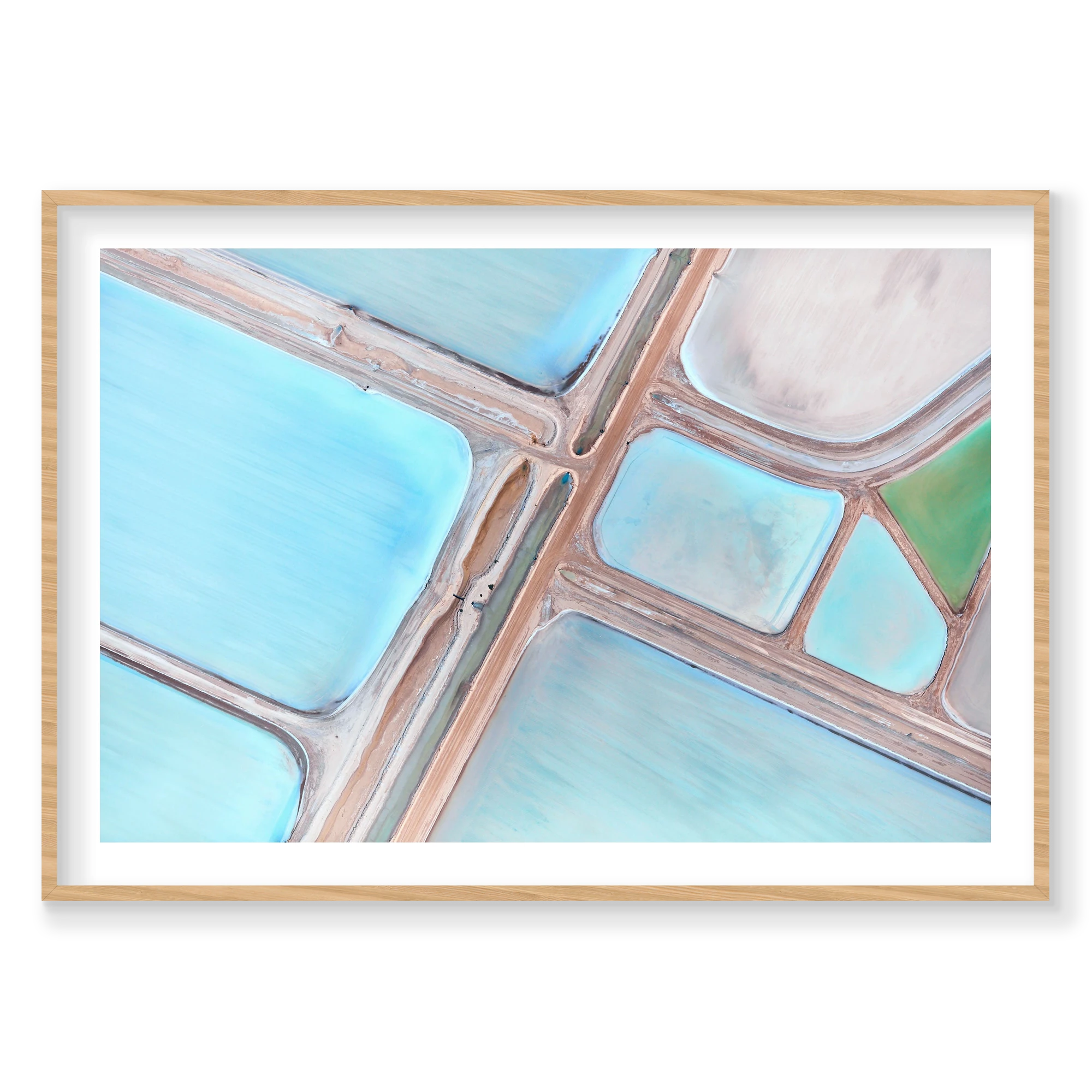 Mantis, Horizontal Print, natural Victorian Ash frame