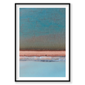 Crystalline, Useless Loop, Vertical Print, black Victorian Ash frame