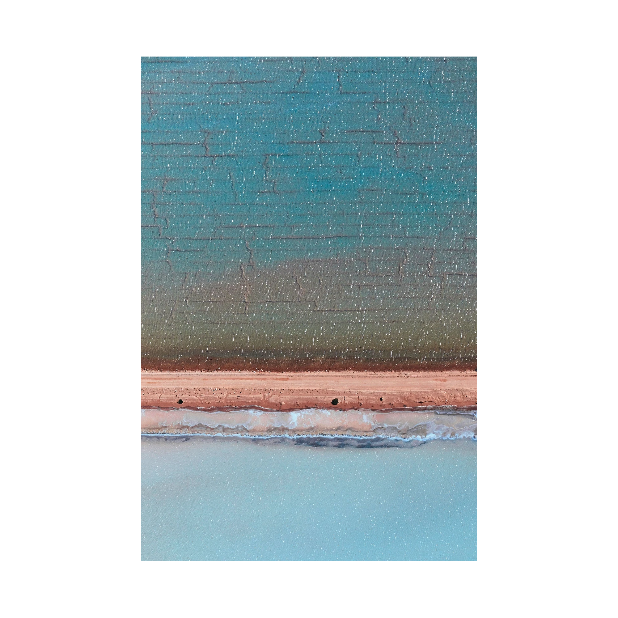 Crystalline, Useless Loop, Vertical Print, print only