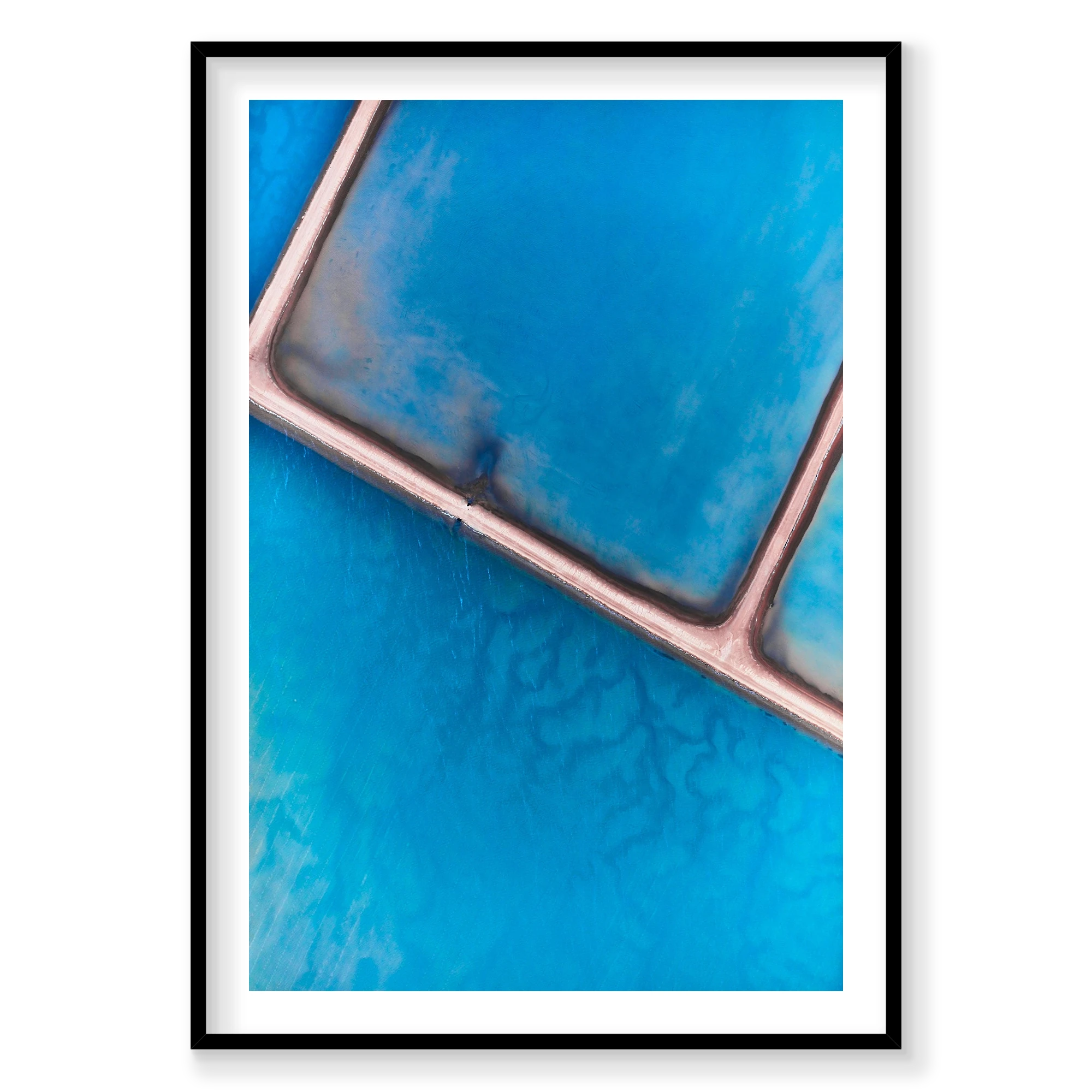 Purity, Useless Loop, Vertical Print, black Victorian Ash frame
