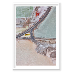 Extraction, Great Salt Lake, Vertical Print