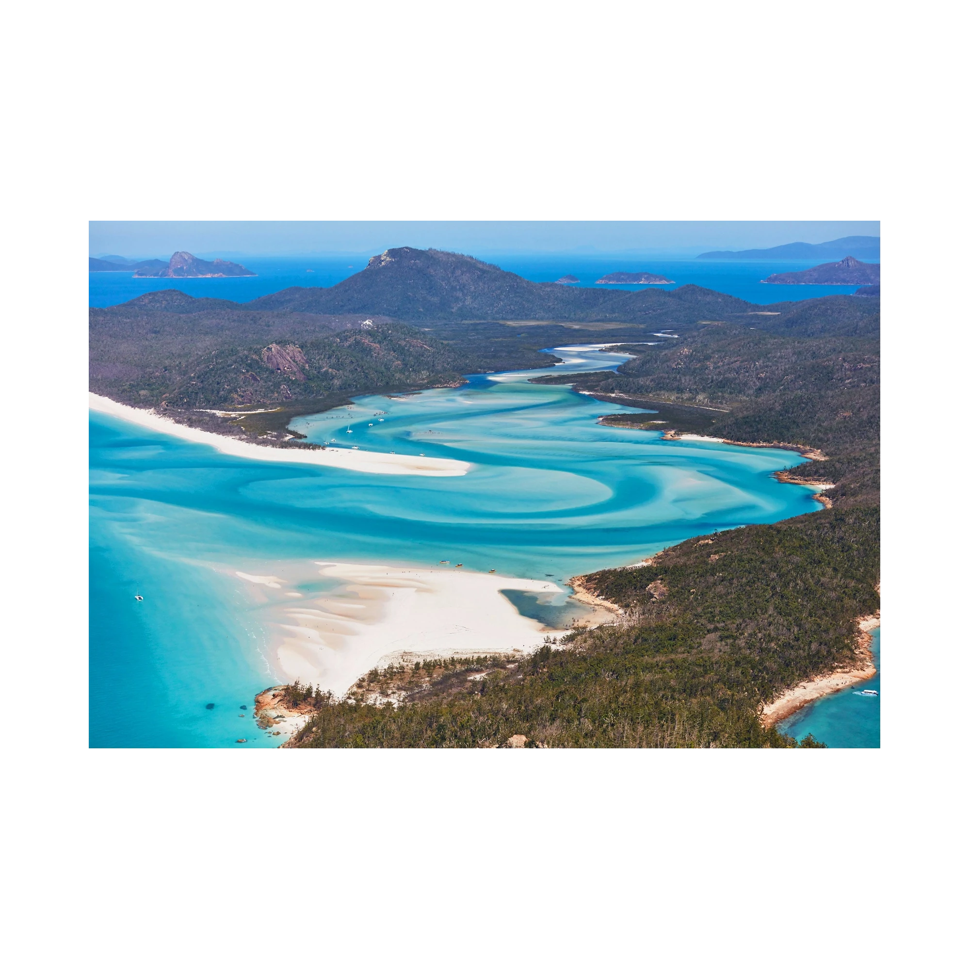Whitehaven Beach, Horizontal Print, print only