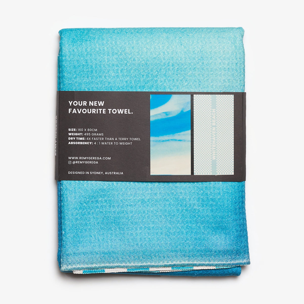 Whitehaven Beach Quick-Dry Beach Towel