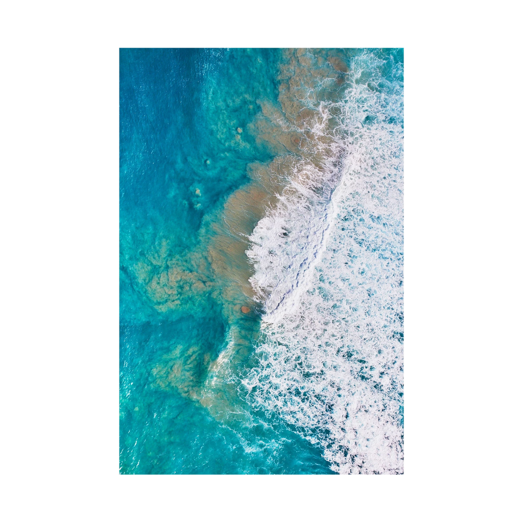 Whitewash, Kalbarri, Vertical Print, print only