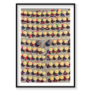 Yellow & White, Italy, Vertical Print