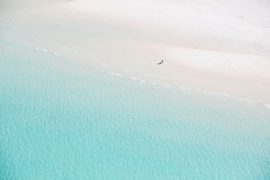 Deserted, Whitehaven Beach, Horizontal Print