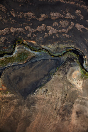 Life, Iceland, Vertical Print