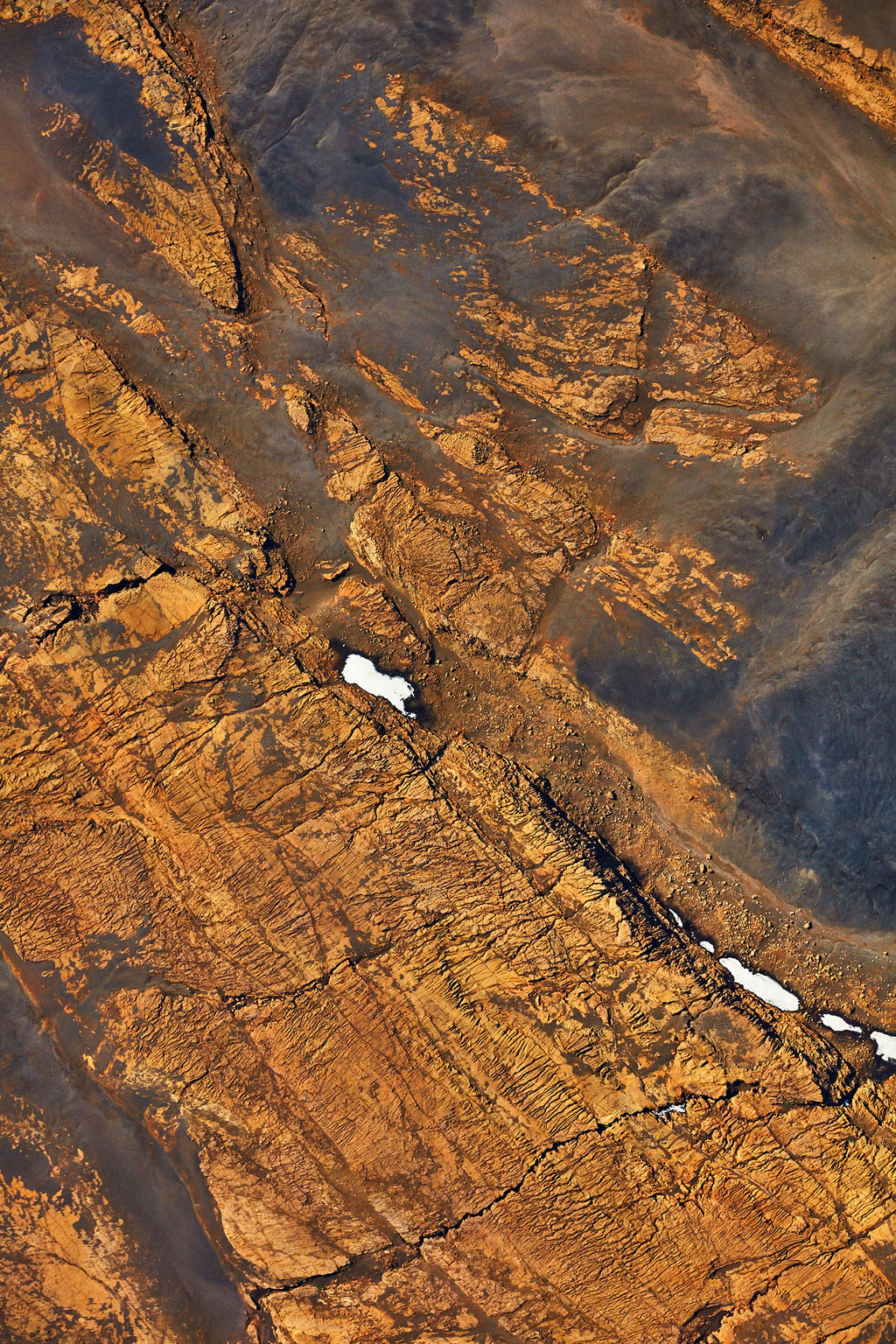 Golden, Iceland, Vertical Print